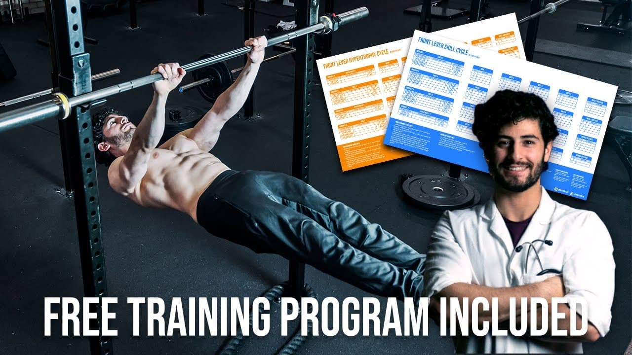 The Most Comprehensive Front Lever Tutorial (PROGRAM INCLUDED)