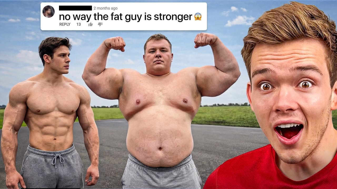 This Fat Guy Is Stronger Than Everyone
