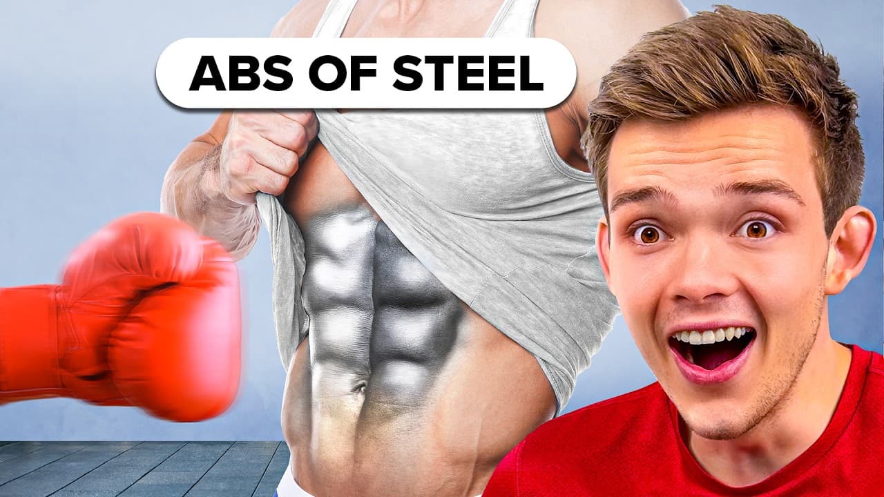 This Man Has Abs Made of Steel